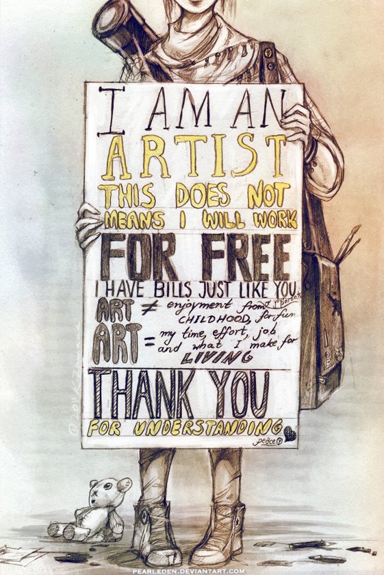 I'm an artist I'm an artist
