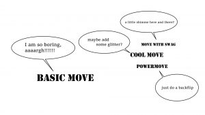 moves talking about how to improve the basic move