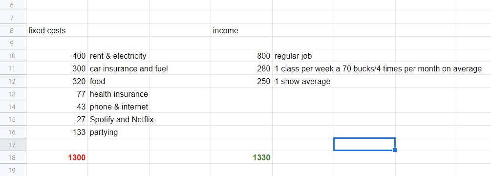 Calculation Example