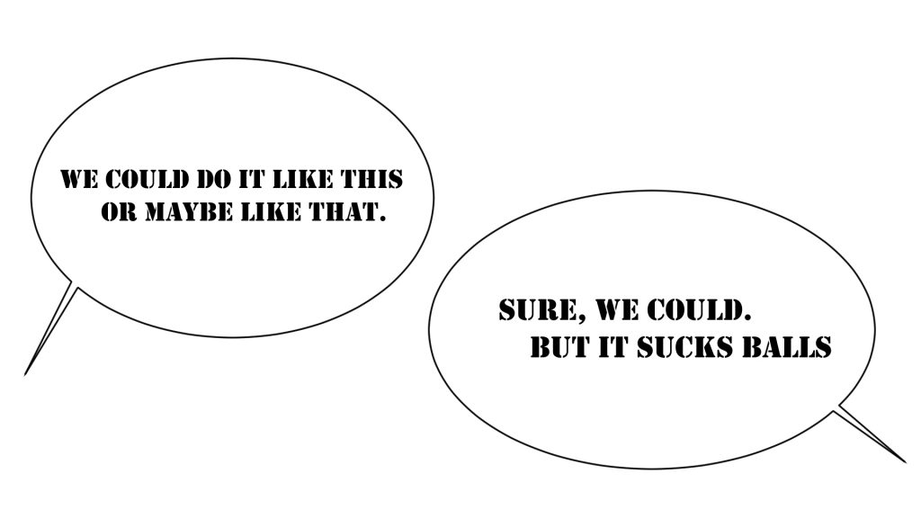 The two halves of the brain discuss